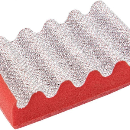 Grill & Pan Cleaning Brush with Scouring Pad, Kitchen Cleaner.