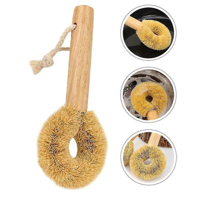 Multipurpose Kitchen Cleaning Brush, Efficient Dish Scrubber.