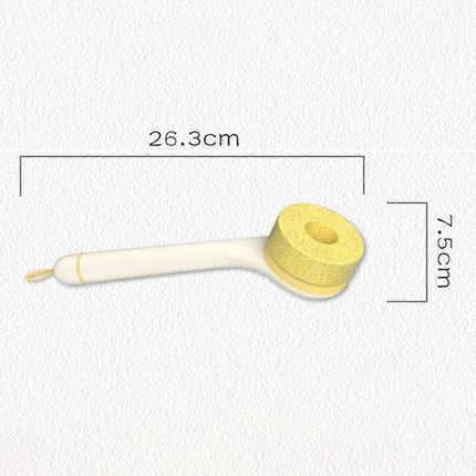 Pan Cleaning Brush, Durable Kitchen Scrubber for Home Use.
