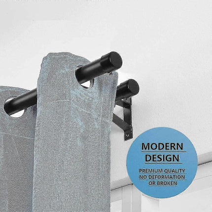 2pcs Small Curtain Rod Brackets, Curtain Rod Holders.
