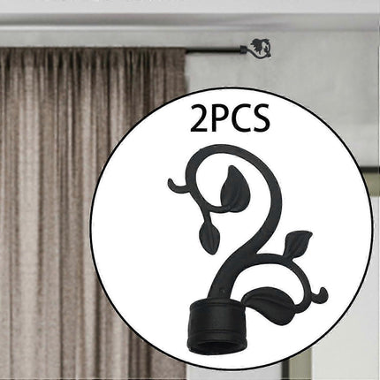 2pcs Curtain Rod Finials for 28mm Rods, Decorative Ends.