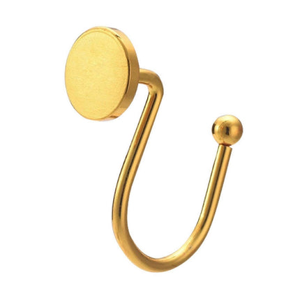 Metal Shower Curtain Hooks Heavy Duty Decorative Curtain Rod Hooks.
