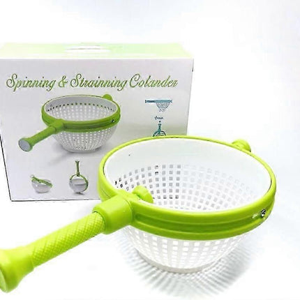 Collapsible Salad Spinner, 3 Quart Large Capacity Dryer.