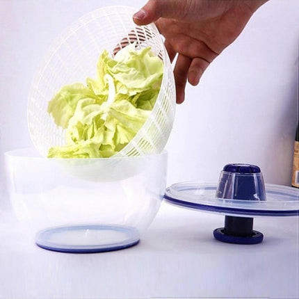 Salad Spinner with Strainer and Lid, Fruit and Vegetable Washer Dryer.