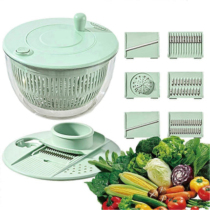 Pump Salad Spinner and Dehydrator, Multi-Use Vegetable Dryer.