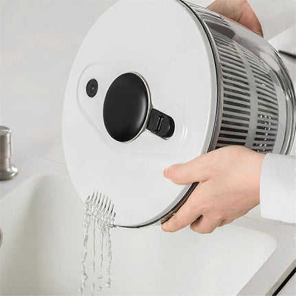 Vegetable and Fruit Dryer Spinner, Multi-Use Salad Washer.