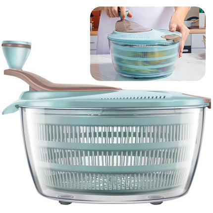 Salad Spinner Food Grade Lettuce Vegetable Washer Salad Dryer.