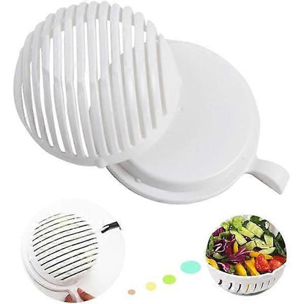 1pc Lettuce Cutter with Salad & Vegetable Spinner Kitchen Tool.