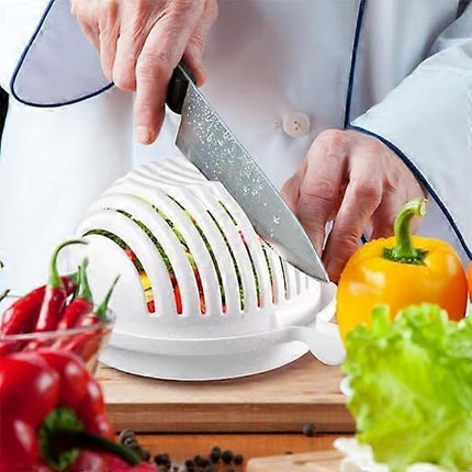 1pc Lettuce Cutter with Salad & Vegetable Spinner Kitchen Tool.