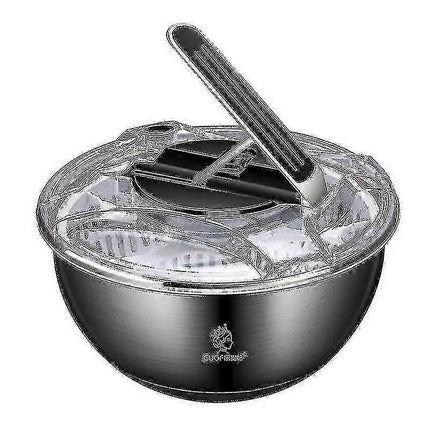 3.5L Salad Spinner Fruits & Vegetable Washer Dryer Kitchen Tool.