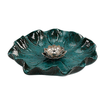 Lotus Leaf Mini Incense Holder for Teahouse-L.
