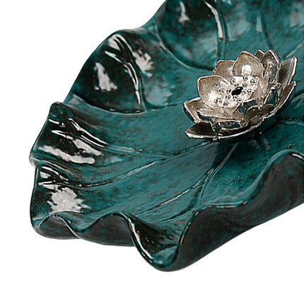 Lotus Leaf Mini Incense Holder for Teahouse-L.