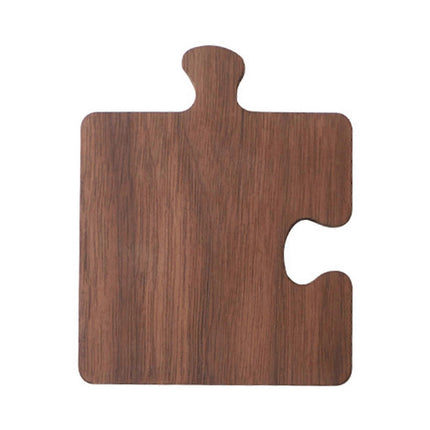 1pc Walnut Puzzle Drink Coaster for Coffee Beer Glasses.