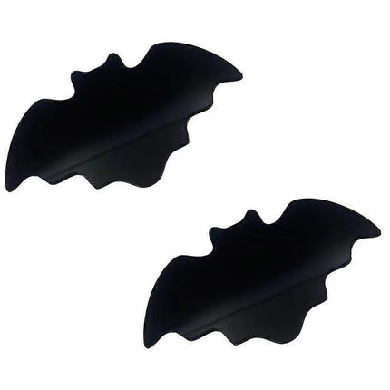 Halloween Bat Shaped Drink Coasters Non-Slip Tableware Mats.