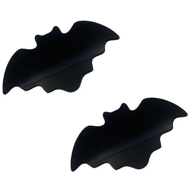 Halloween Bat Shaped Drink Coasters Non-Slip Tableware Mats.