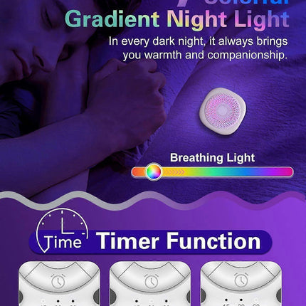 Latest Model Portable White Noise Machine Babies Adult Sleep Sound Device.