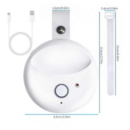 Compact White Noise Machine Auto Off Travel Sound Device for Babies Home.