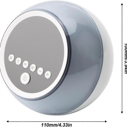 White Noise Machine Sleep Sound Device with Color Changing Lamp.