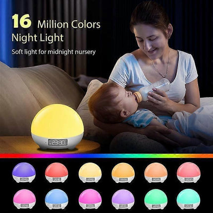 White Noise Machine with LED Light Intelligent Sleep Aid Device.
