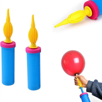 2pcs Manual Balloon Pump Hand Air Pump for Birthday Wedding Balloons.