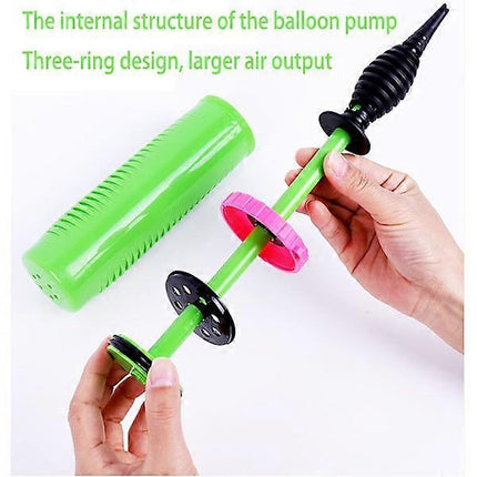Balloon Pump Green Manual Double Action Hand Pump for Balloons.
