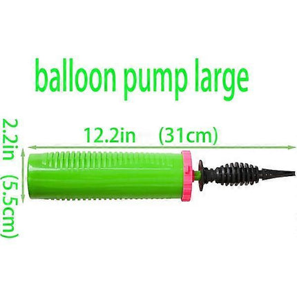 Balloon Pump Green Manual Double Action Hand Pump for Balloons.