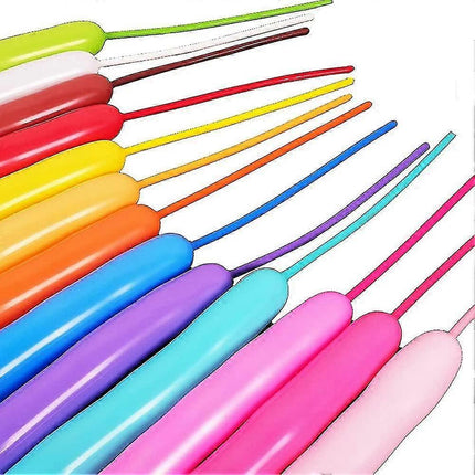 200pcs Modeling Animal Balloons with Balloon Pump for Party Decoration.