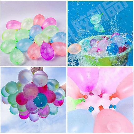 Water Balloon Pump with 500 Balloons Hand Filler for Outdoor Play.