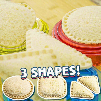 3pcs Sandwich Cutter and Sealer Set Sandwich Maker Cutters.