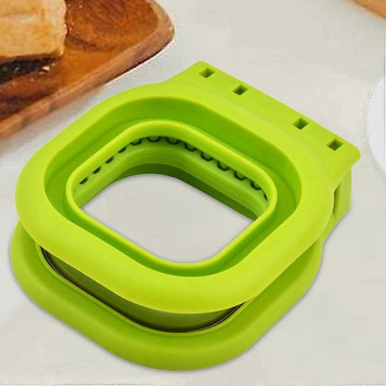 Sandwich Cutter and Sealer Crimper Bread Mould Baking Tool for Babies.