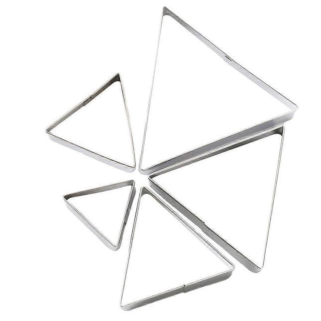 5pcs Steel Fondant Mold Baking Sandwich Cutters Cookie Cutters Set.