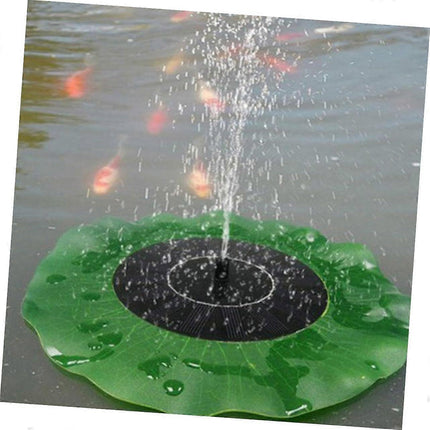 Floating Solar Fountain Water Spray Garden Pond Decor.