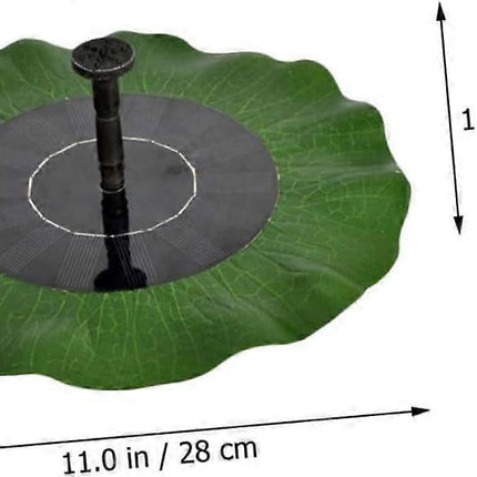 Floating Solar Fountain Water Spray Garden Pond Decor.
