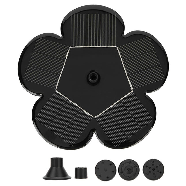 7V 1.5W Solar Fountain Pump for Garden Landscape Outdoor Decor.