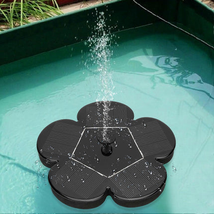 7V 1.5W Solar Fountain Pump for Garden Landscape Outdoor Decor.
