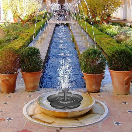 7V 1.5W Solar Fountain Pump for Garden Landscape Outdoor Decor.