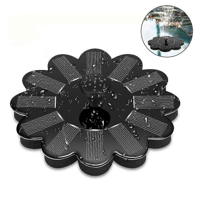 Solar Bird Bath Fountain Floating Solar Pump Garden Water Feature.