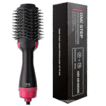 Hair Dryer with Comb Heating and Blowing Brush Styling Tool.
