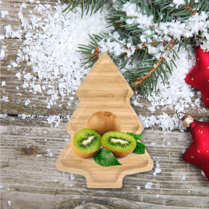 Xmas Tree Wooden Tray for Christmas Tree.