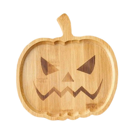 Halloween Pumpkin Storage Plate Home Decor.