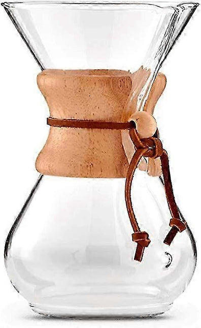 400ml Pour Over Glass Coffee Maker Classic Brew Set with Elegant Packaging.