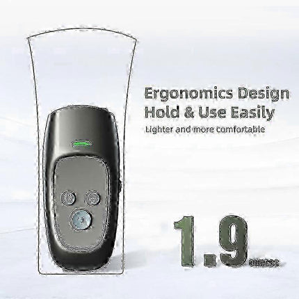 Finger Clip Pulse Oximeter for SpO2 & Pulse Rate Monitoring, Home Use.