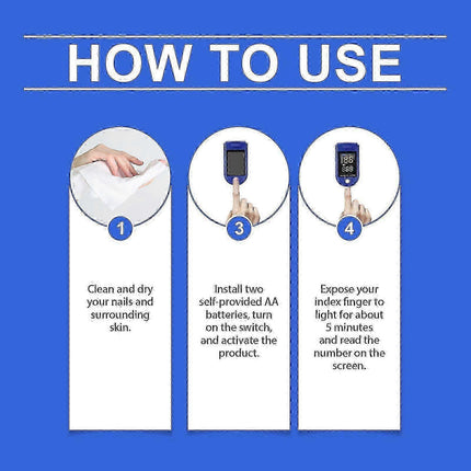 Portable Finger Pulse Oximeter with Clear Display, Compact Design.