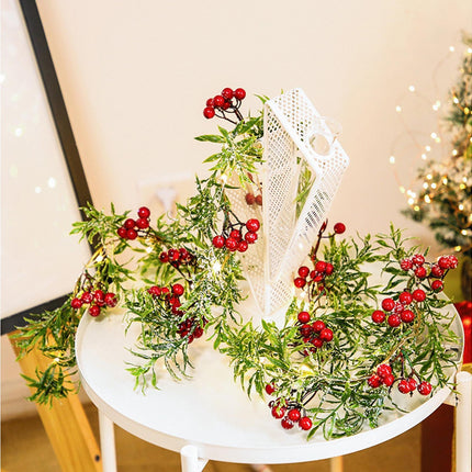 Xmas String Light Garden Decoration-Red.