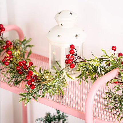Xmas String Light Garden Decoration-Red.