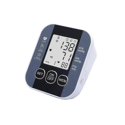 Upper Arm Digital Device with Large Cuff for Home Use.