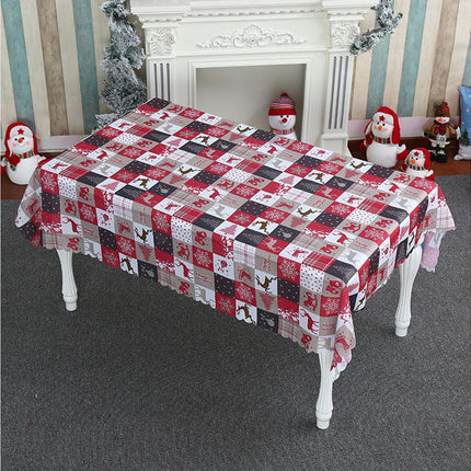 2.2m Christmas Tablecloth Kitchen Supplies-C.