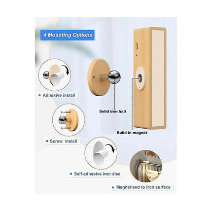 Battery Operated Wall Sconces Set of 2, Wireless LED Lights for Bedroom.