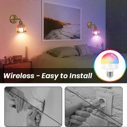 Battery Operated Wall Sconce Set of 2, Vintage Gold Amber Glass, Rechargeable LED, Remote.
