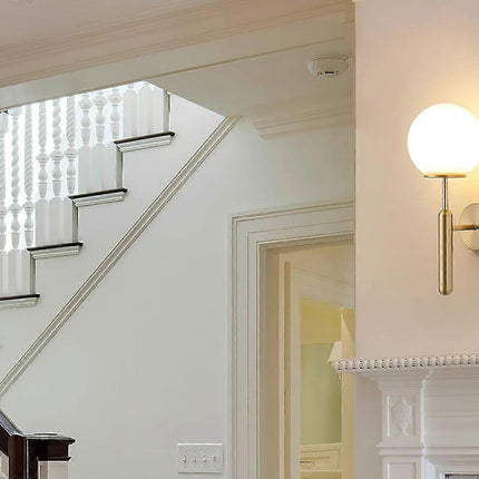 Battery Operated Wall Sconce Set of 2, Wireless Remote Dimmable LED, Gold Fabric Shade.